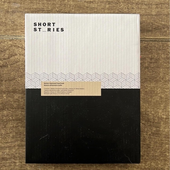 Short Stories Battery Operated Kitchen Scale - Picture 2 of 2